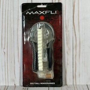 MAXFLI Golf Ball Monogrammer Deluxe Brand New